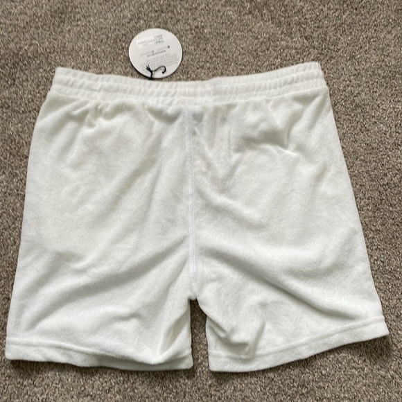 Franks Designed in Australia Towel Terry White Shorts - Picture 4 of 4
